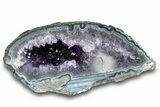 Sparkly, Purple Amethyst Geode - Uruguay #276810-1